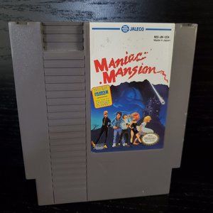 Vintage 1985 Nintendo  Maniac Mansion Video Game